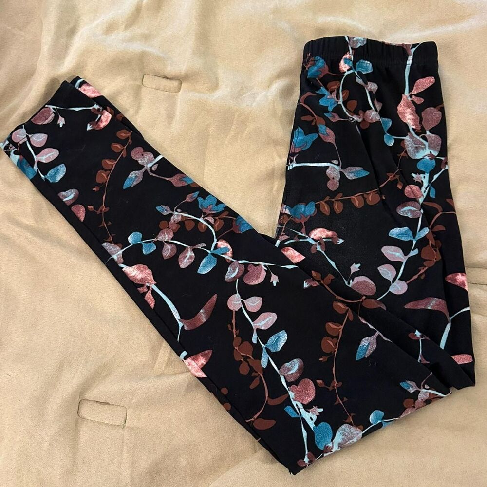 Source-unknown Women's Black and Brown Leggings